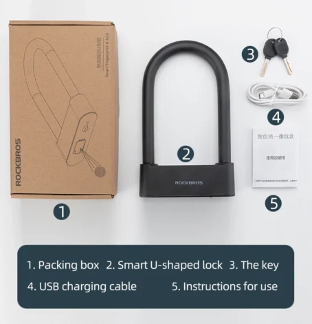 Heavy Duty Bicycle Smart Lock - Image 21