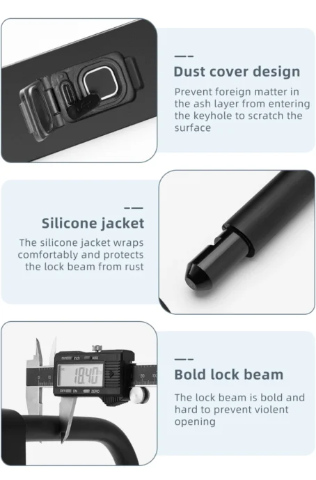 Heavy Duty Bicycle Smart Lock - Image 20