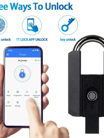 High Quality Smart Biometric Padlock