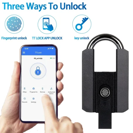 High Quality Smart Biometric Padlock