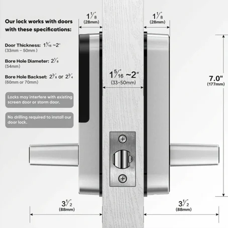 Smart Fingerprint Door Lock - Image 3