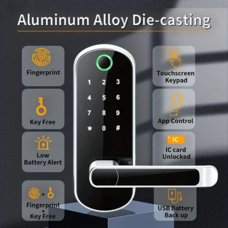 Smart Fingerprint Door Lock - Image 4