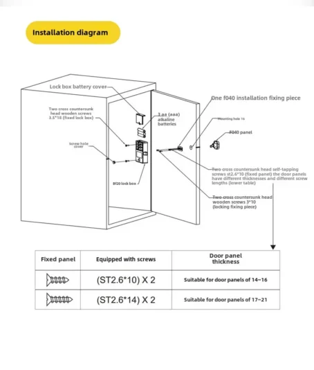 Smart Fingerprint Draw Lock - Image 23