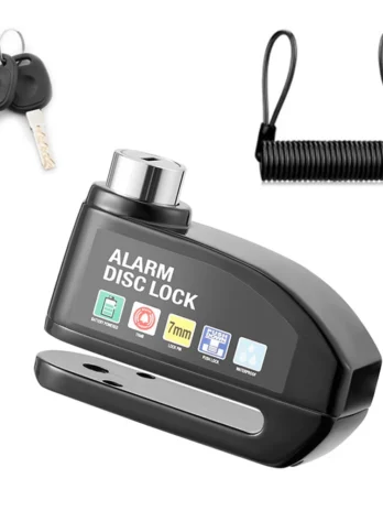 Motorcycle/Bike Alarm Disc Brake Lock