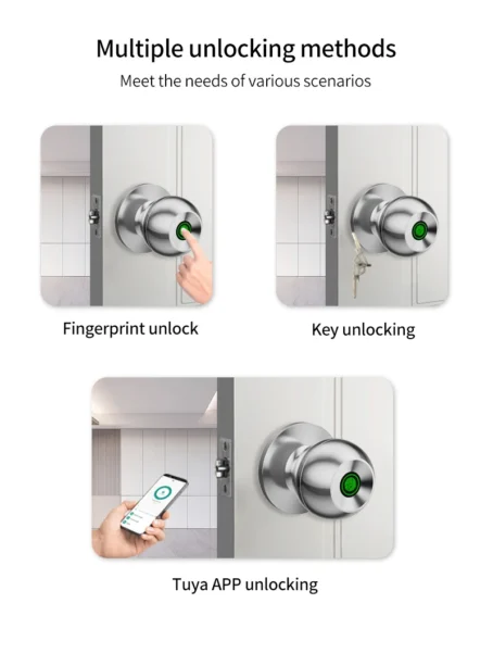 High Quality Smart Biometric Door Lock - Image 22